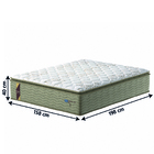 Cama Box Colchão Casal Queen Molas Guarda Costas Max Pillow T