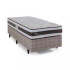 Cama Box Colchão Solteiro Molas Ensacadas 88x188x26cm Ness