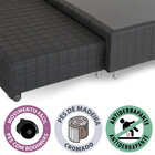 Cama Box com Auxiliar e Colchão Queen Firme Espuma D28 158x19