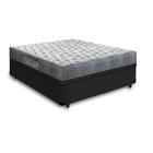 Cama Box Com Baú Casal + Colchão D33 Ortobom Iso 100 138 cm