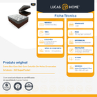 Cama Box Com Baú Casal + Colchão De Molas Ensacadas - Ortobom