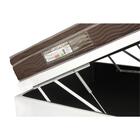 Cama Box Com Baú Casal + Colchão Ortobom De Espuma D28 - Ligh