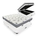 Cama Box Com Baú Queen + Colchão De Espuma D33 - Ortobom - Li