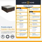 Cama Box Com Baú Queen + Colchão De Molas Ensacadas - Gazin -