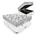 Cama Box Com Baú Queen + Colchão De Molas Ensacadas - Probel