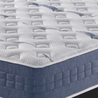 Cama Box Com Baú Queen Preta + Colchão Molas Ensacadas Visco