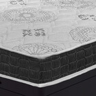 Cama Box Com Baú Solteiro Preta + Colchão San Francisco  Espu