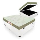 Cama Box Com Baú Viúva + Colchão De Espuma D33 - Castor - Sle