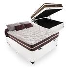 Cama Box Com Baú Viúva + Colchão De Molas - Anjos - Classic S