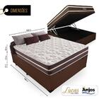 Cama Box Com Baú Viúva + Colchão De Molas - Anjos - Classic S