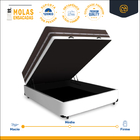 Cama Box com Baú Viúva + Colchão de Molas Anjos Classic Super