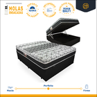 Cama Box Com Baú Viúva + Colchão De Molas - Castor - Class Te