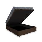 Cama Box Com Baú Viúva + Colchão Ortopédico D33 - Ortobom - I