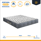 Cama Box Com Baú Viúva + Colchão Ortopédico D33 - Ortobom - I