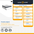 Cama Box Com Baú Viúva + Colchão Ortopédico D33 - Ortobom - I