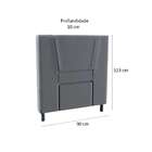 Cama Box Com Cabeceira E Colchão Solteiro Celine Molas Ensaca