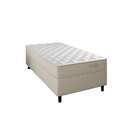 Cama Box Com Cabeceira E Colchão Solteiro Stella Molas Ensaca