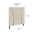 Cama Box Com Cabeceira E Colchão Solteiro Stella Molas Ensaca