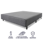 Cama Box com Colchão Casal Ortopédico Espuma D33 Firme 138x18