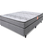 Cama Box com Colchão Casal Ortopédico Espuma D33 Firme 138x18