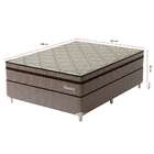 Cama Box Com Colchão Casal Supreme Mola Ensacada (72x138x188)