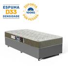 Cama Box Com Colchão De Espuma D33 Castor Sleep Max Solteiro
