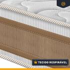 Cama Box Com Colchão De Espuma D33 Double Face Air Pro Força