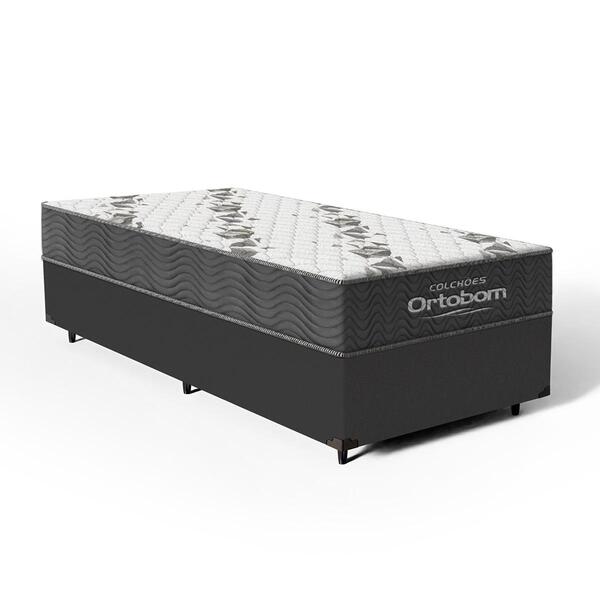 Cama Box Com Colchão De Espuma D33 Ortobom Airtech 100 Soltei
