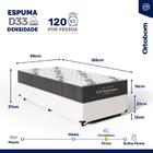 Cama Box Com Colchão De Espuma D33 Ortobom Airtech 100 Soltei