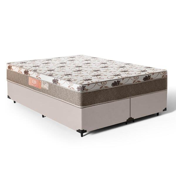Cama Box Com Colchão De Espuma D33 Pillow In Luna Queen 158cm