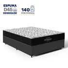 Cama Box Com Colchão De Espuma D45 Ortobom Airtech 150 Casal