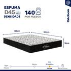 Cama Box Com Colchão De Espuma D45 Ortobom Airtech 150 Casal