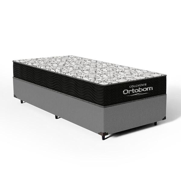Cama Box Com Colchão De Espuma D45 Ortobom Airtech 150 Soltei