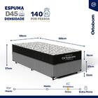 Cama Box Com Colchão De Espuma D45 Ortobom Airtech 150 Soltei
