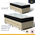Cama Box Com Colchao De Espuma D45 Pillow In Anjos Ortoconfor