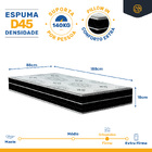 Cama Box Com Colchao De Espuma D45 Pillow In Anjos Ortoconfor