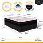 Cama Box Com Colchão De Espuma Pillow In Orthoplus Queen 158x