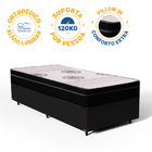 Cama Box Com Colchão De Espuma Pillow In Orthoplus Solteiro 8