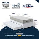 Cama Box Com Colchão De Molas Ensacadas Ortobom One Face Plen