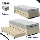 Cama Box Com Colchão De Molas Ensacadas Ortobom One Face Plen