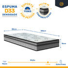 Cama Box Com Colchao Espuma D33 Pillow In Anjos Ortosleep + A