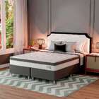 Cama Box Com Colchão Queen Sigma Molas Ensacadas (22x158x198)