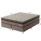 Cama Box Com Colchão Queen Supreme Mola Ensacada (72x158x198)