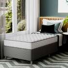 Cama Box Com Colchão Solteirão Howie Espuma D28 (17x108x198)