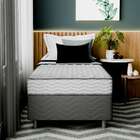 Cama Box Com Colchão Solteirão Howie Espuma D33 (17x96x203) B
