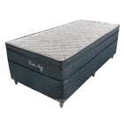 Cama Box Com Colchão Solteiro Bossa Nova Mola Ensacada (68x10