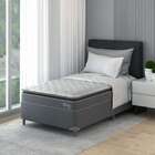 Cama Box Com Colchão Solteiro Classic Com Espuma D40 (62x108x