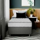 Cama Box Com Colchão Solteiro Howie Espuma D33 (17x88x188) Br