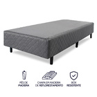 Cama Box com Colchão Solteiro Ortopédico Espuma D33 Firme 88x