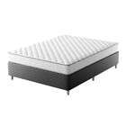Cama Box Com Colchão Viúva Howie Espuma D28 (17x128x188) Bran